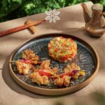 Bông cải nướng thảo mộc