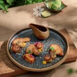 Nấm áp chảo hồng xíu