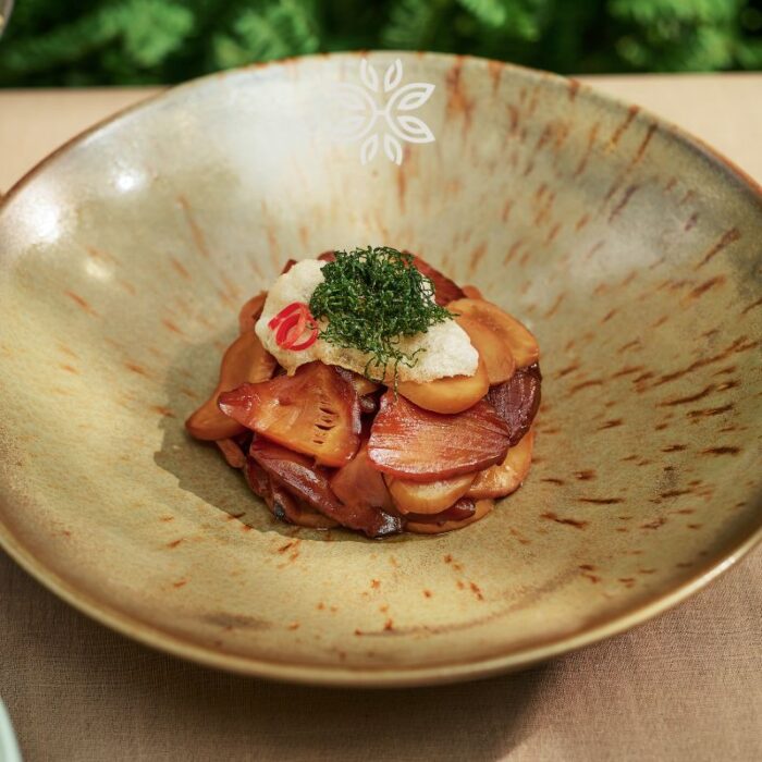 Nấm xào teriyaki